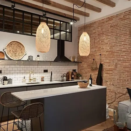 Zuma - 1 Bedroom And Terrace In Eixample Esquerra شقة برشلونة
